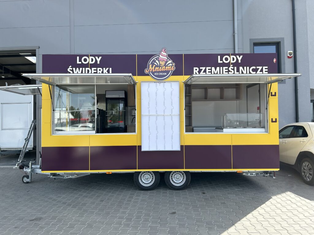 Przyczepa lodowa Mniami Ice Cream