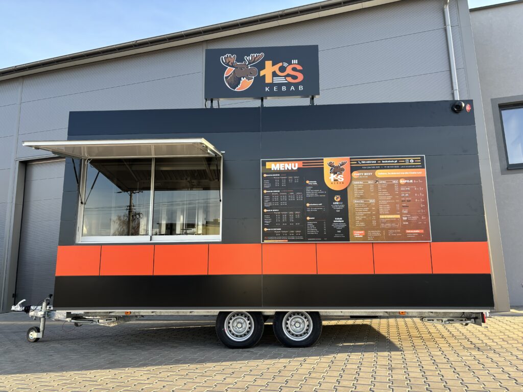 Przyczepa kebab Łoś