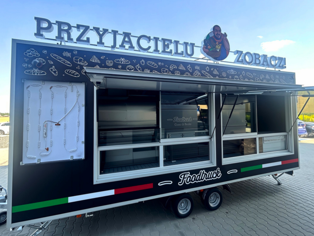 Przyczepa gastronomiczna Casa di Paolo